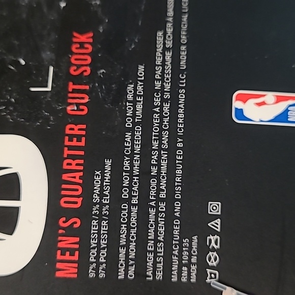 🏀Los Angeles Lakers Quarter Cut Sock - Picture 9 of 9